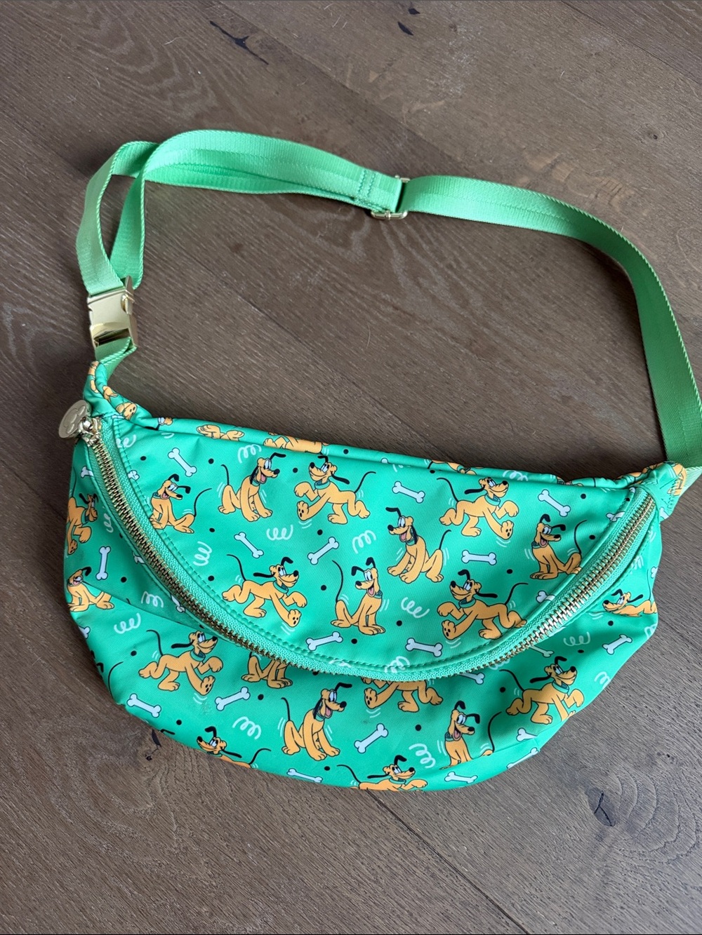 Disney Green Pluto jumbo Crossbody Bag by Stoney Clover
